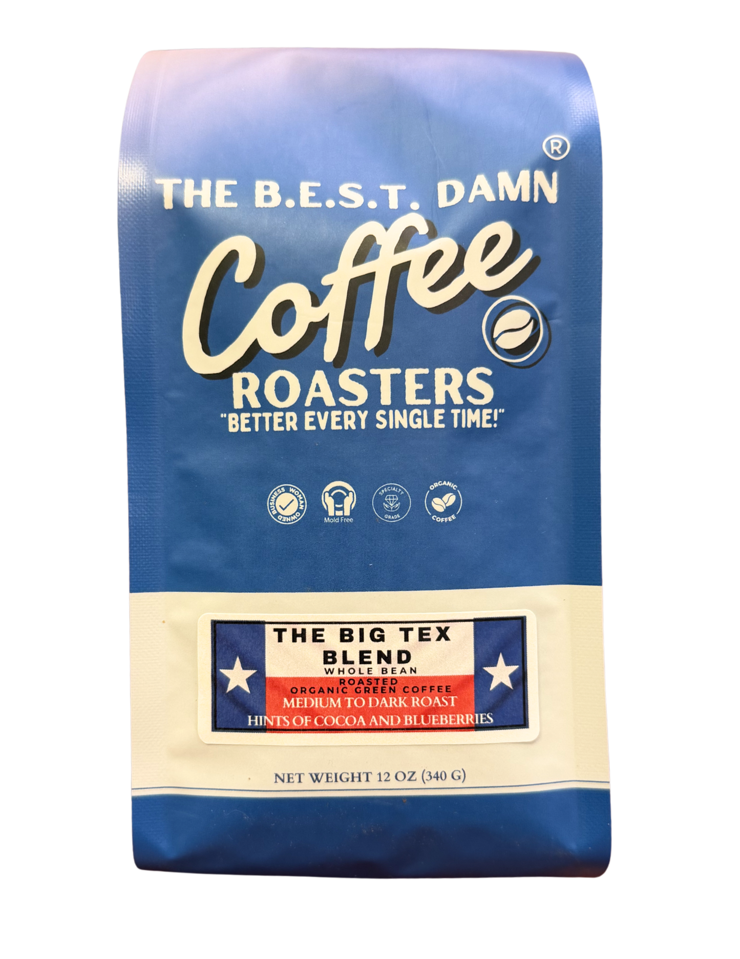 The Best Damn Coffee - The Big Tex Blend