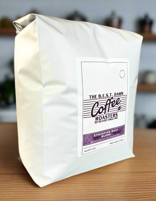 The Best Damn Coffee - Ethiopian Guji - 5 Pounds