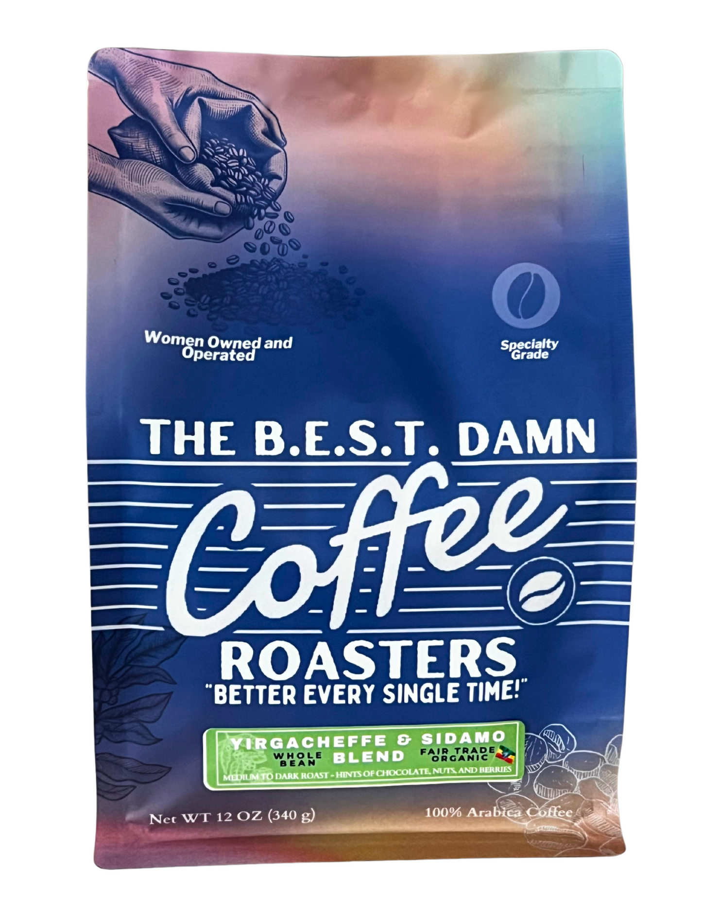 The Best Damn Coffee - Ethiopian Yirgacheffe & Sidamo Blend