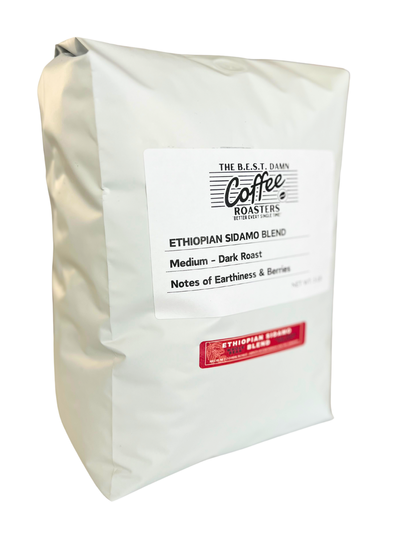 The Best Damn Coffee - Ethiopian Sidamo Blend - 5 Pounds