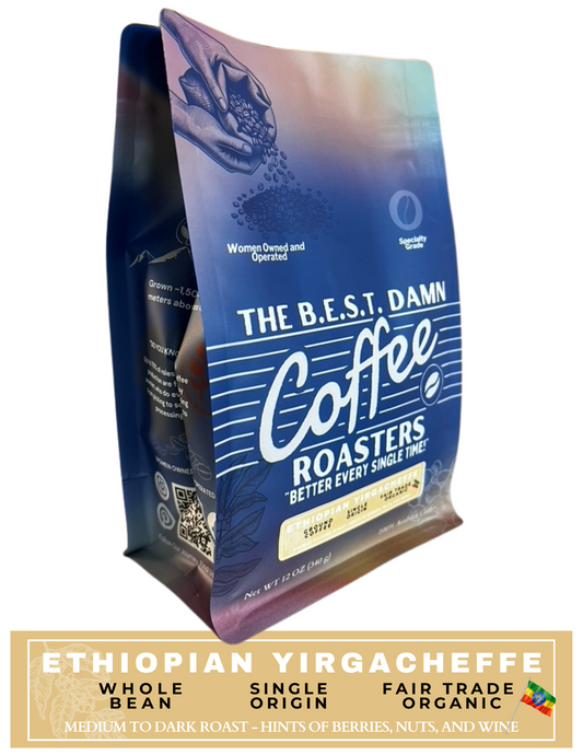 The Best Damn Coffee - Ethiopian Yirgacheffe Single Origin